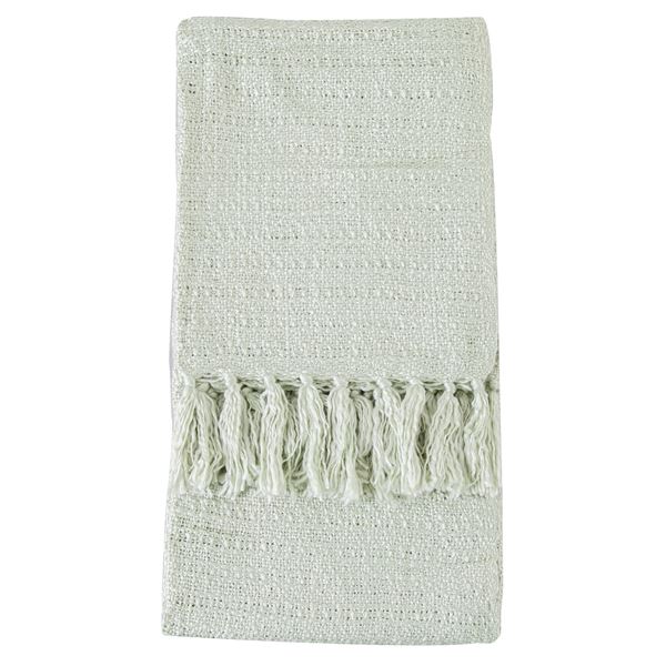 Bryn Knit Textured Throw - Green